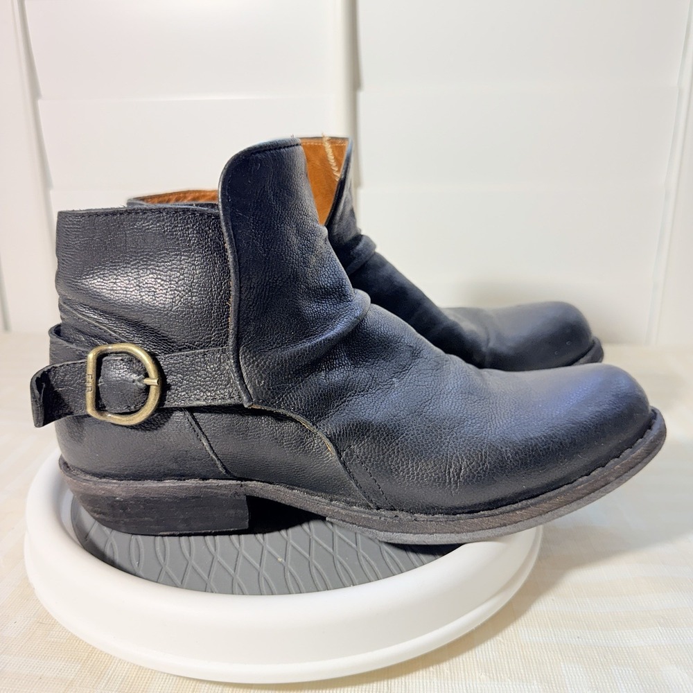 FIORENTINI BAKER Eli Eternity Black Buckle Fashion Sz:- EU 36 | US 6 - Picture 4 of 12
